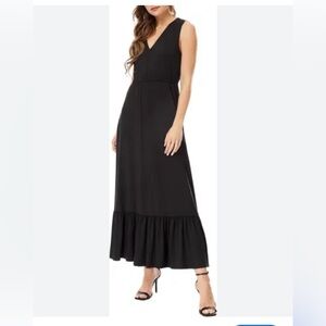 Nordstrom Black Sleeveless Maxi Dress